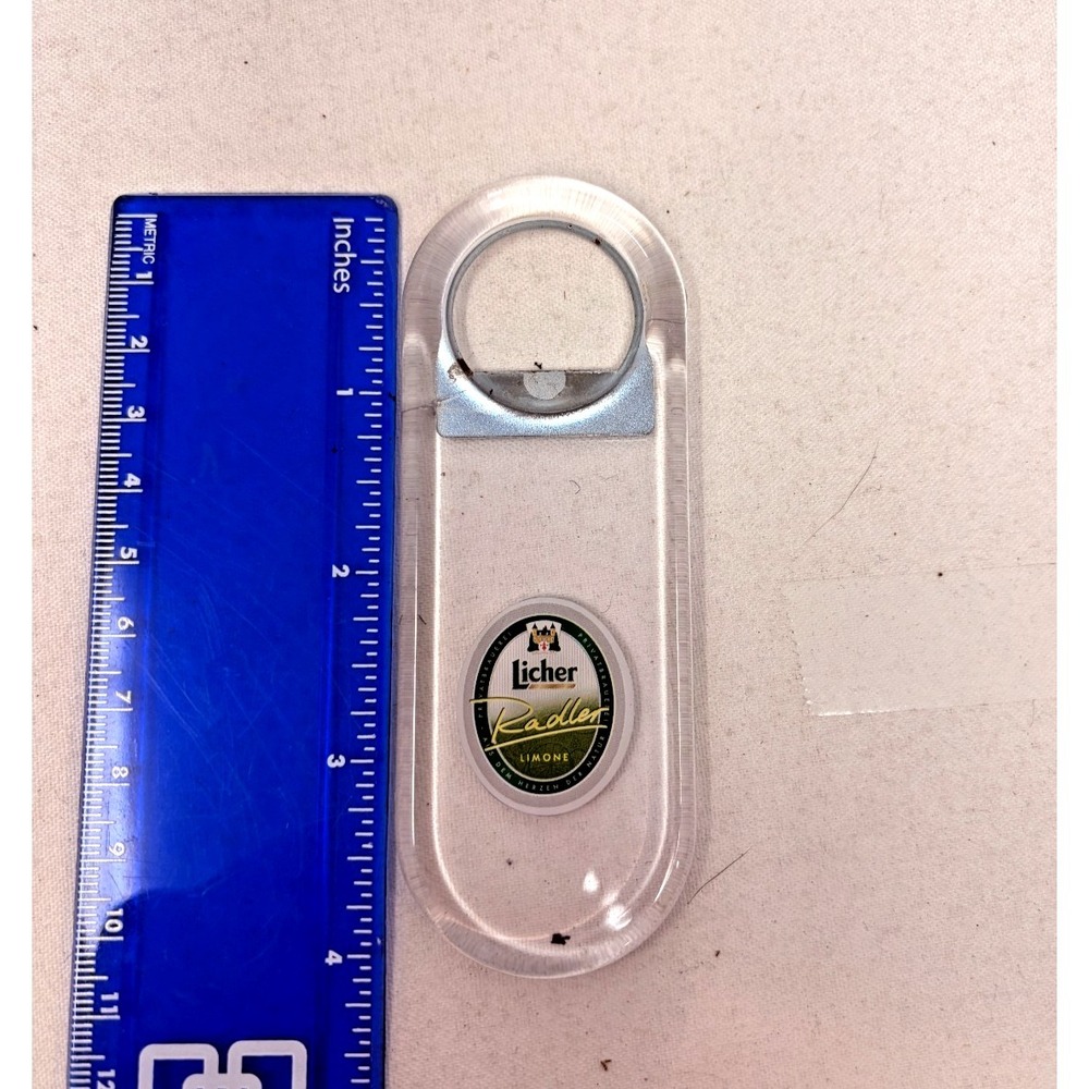 Licher Radler Limone Bottle Opener Germany Beer Advertising Barware Promo